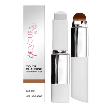 Elvoura™ 2-in-1 Color-Changing Foundation Stick